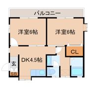 レモンハイツの間取り画像