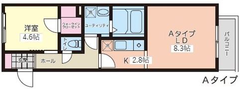 ボナール八王子の間取り画像