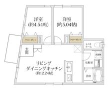 ソアヴィータ三軒茶屋の間取り画像