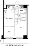 ルーブル綾瀬の間取り画像