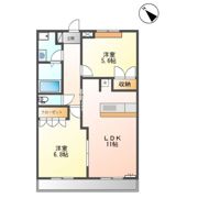 グランシェルルの間取り画像
