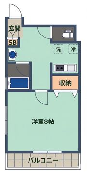 アーバン戸越の間取り画像