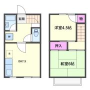 パールコーポの間取り画像