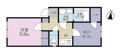 アウローラ南多摩の間取り画像