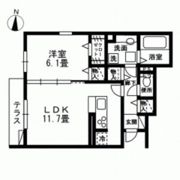 ロビニア蓮沼の間取り画像