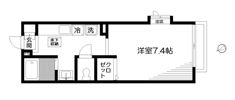 シャトレ北町の間取り画像
