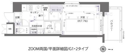ZOOM両国の間取り画像