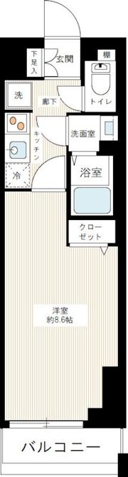 GENOVIA世田谷桜丘skygardenの間取り画像
