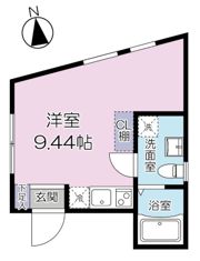 Casa Blanche 武蔵小山の間取り画像
