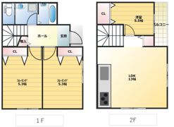 川口市安行戸建の間取り画像