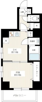 アトラス カーロ浦和常盤弐番館の間取り画像