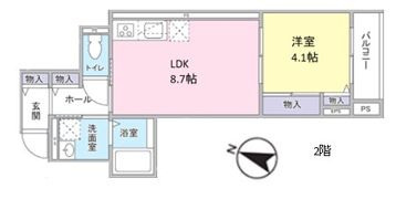 YSジュピターの間取り画像