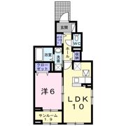 グラン アヴェニールIの間取り画像