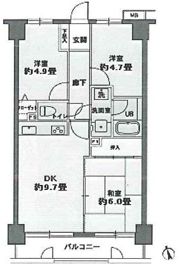 シティレジデンス豊田の間取り画像