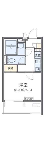 クレイノ葵芳 1号館の間取り画像