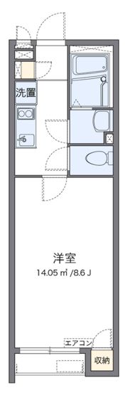 ミランダ桃の間取り画像
