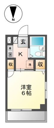 エスポワールの間取り画像