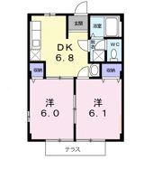 ハイムアレイの間取り画像