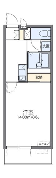 レオネクストゆーとぴあの間取り画像