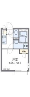 クレイノSの間取り画像