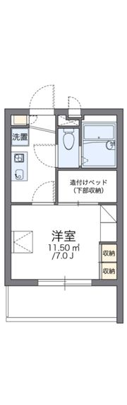 レオパレスルーエンハイムの間取り画像