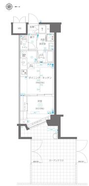 ZOOM高田馬場の間取り画像