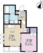 オークハウス久が原の間取り画像