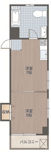 川口ビルの間取り画像