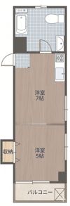 川口ビルの間取り画像