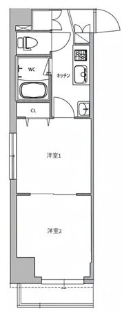 スパッジオ上野東の間取り画像