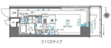 ZOOM東新宿の間取り画像