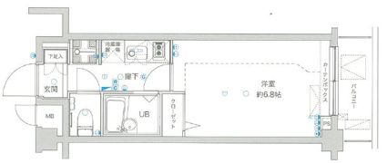 Verona池袋本町Lussoの間取り画像