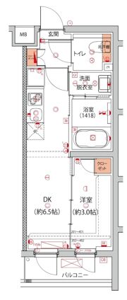 ハーモニーレジデンス中野本町パークサイドの間取り画像