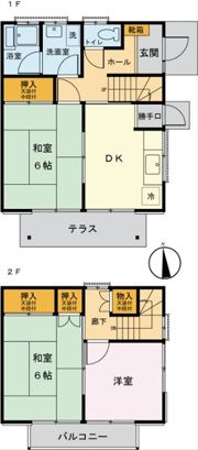 フジハイツの間取り画像
