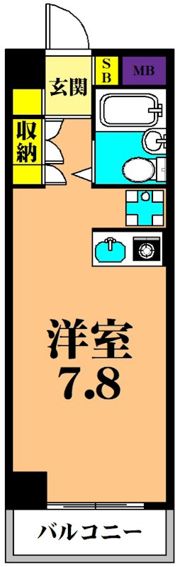 グランベーネの間取り画像