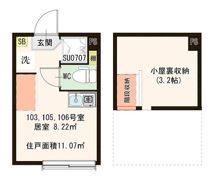 ハーモニーテラス南馬込の間取り画像