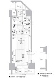 PREMIUM CUBE 亀戸の間取り画像