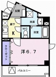 グランツ蒲田の間取り画像