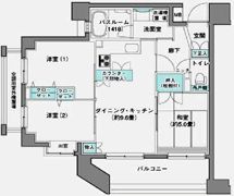 ベリテージ川口並木の間取り画像