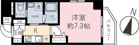 Casa Flag Shibuyaの間取り画像