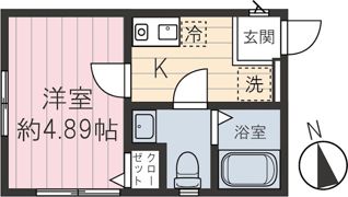 チャルテ西早稲田IIの間取り画像