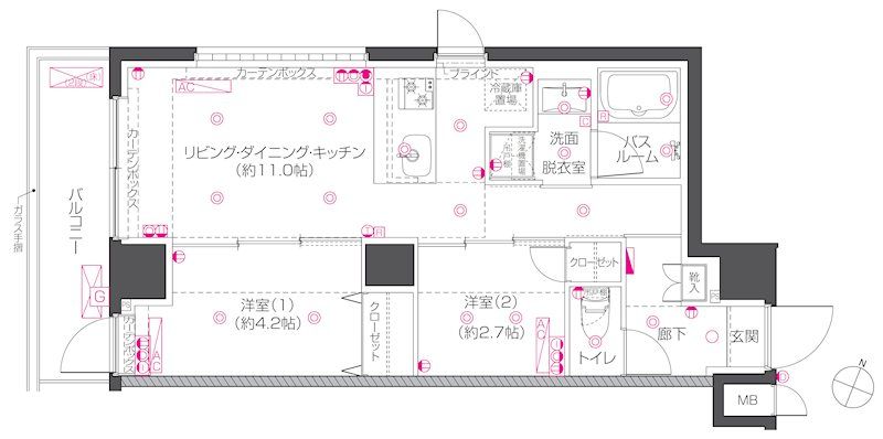 間取図