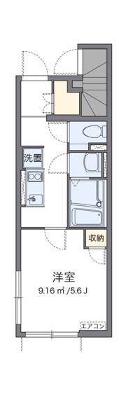 クレイノ高松の間取り画像