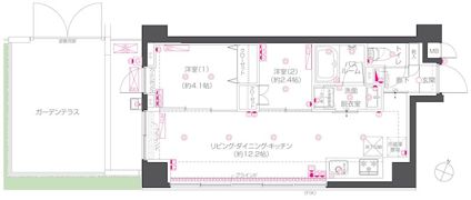 ZOOM練馬高野台の間取り画像