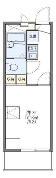 レオパレスエスポワールの間取り画像