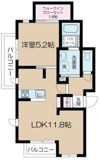 シャロン市川真間の間取り画像
