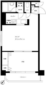 ルーブル白金の間取り画像