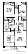 グランヒルの間取り画像