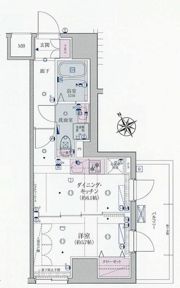 リヴシティ横濱新川町弐番館の間取り画像
