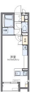 レオネクストアップルペアの間取り画像